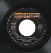 7inch Vinyl Single - Ray Price - There's Always Me