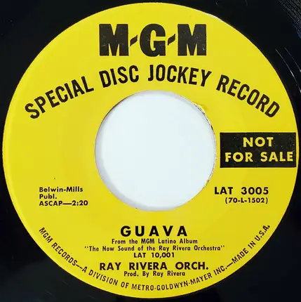 Ray Rivera Orchestra - Guava