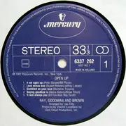 LP - Ray, Goodman & Brown - Open Up