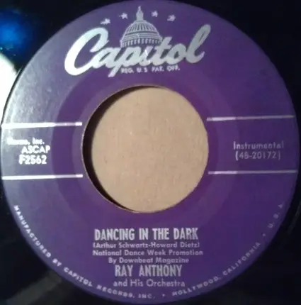 Ray Anthony & His Orchestra - Dancing in the Dark