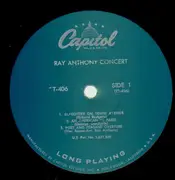 LP - Ray Anthony & His Orchestra - Ray Anthony Concert