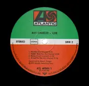 Double LP - Ray Charles - Live