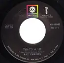 7'' - Ray Charles - That's A Lie / Go On Home