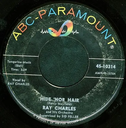 Ray Charles And His Orchestra - Hide Nor Hair