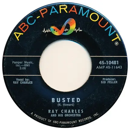 Ray Charles And His Orchestra / Ray Charles - Busted