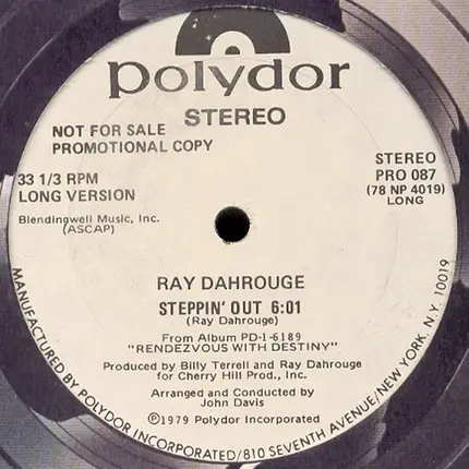 Ray Dahrouge - Steppin' Out