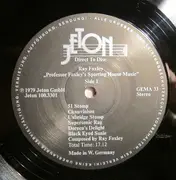 LP - Ray Foxley - Professor Foxley's Sporting House Music - Direct-To-Disc