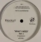 12'' - Ray J - What I Need