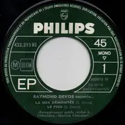 7inch Vinyl Single - Raymond Devos - 1 - J'en Ris, J'en Pleure