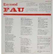 LP - Raymond Fau - Avec Toi