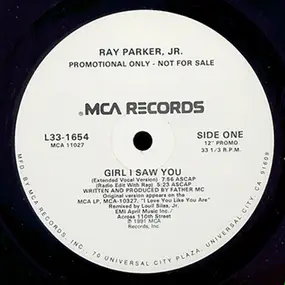 Ray Parker - Girl I Saw You