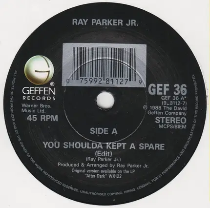 Ray Parker Jr. - You Shoulda Kept A Spare