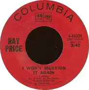 Ray Price - I Won't Mention It Again