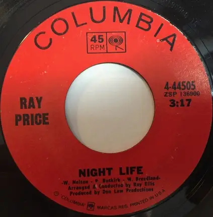 Ray Price - I've Been There Before / Night Life