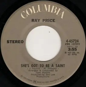 Ray Price - She's Got to Be a Saint
