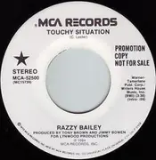 7inch Vinyl Single - Razzy Bailey - Touchy Situation