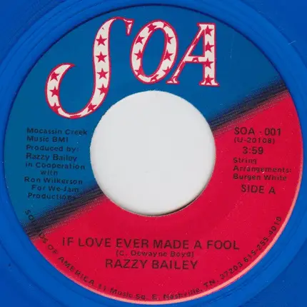Razzy Bailey - If Love Ever Made A Fool