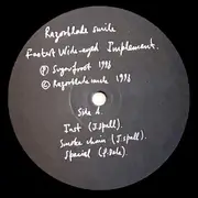 12inch Vinyl Single - Razorblade Smile - Fastest Wide-Eyed Implement