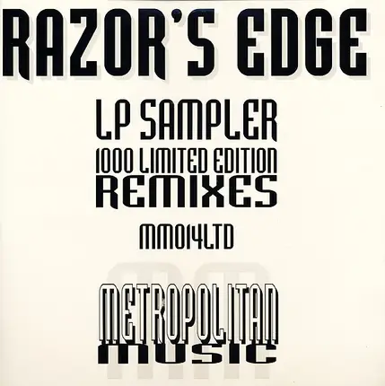 Razor's Edge - LP Sampler Ltd Edition Remixes