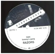 12inch Vinyl Single - Razors - Banned Punx