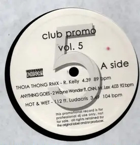 R&B Sampler - Club Promo Vol. 5