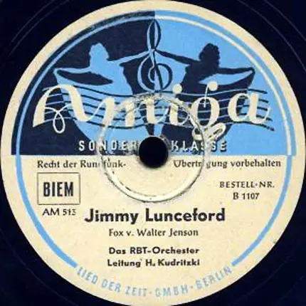 RBT Orchester , Horst Kudritzki - Sicilia / Jimmy Lunceford