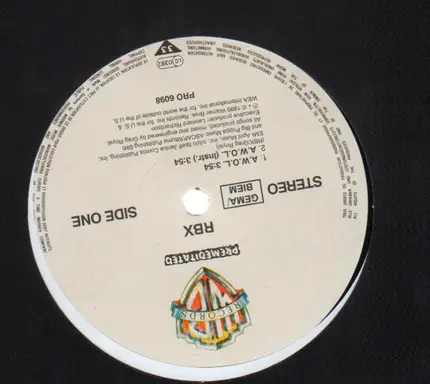Rbx - A.W.O.L. / Rough Is The Texture