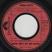 7inch Vinyl Single - Remus Peets - Meine Welt Ist Der Ozean