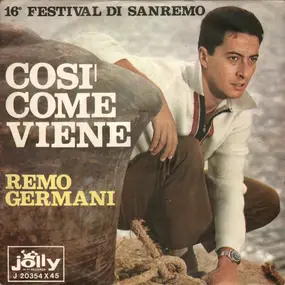 Remo Germani - Così Come Viene