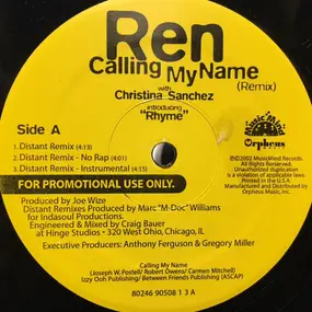 Ren - Calling My Name (Remix)