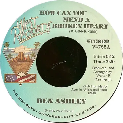 Ren Ashley - How Can You Mend A Broken Heart