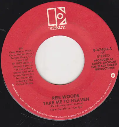 Ren Woods - Take Me To Heaven / You Are The One