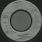 7inch Vinyl Single - Rentnerband - Wunderbar