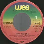 7inch Vinyl Single - Rentnerband - Papa Melone (Mama Leone)