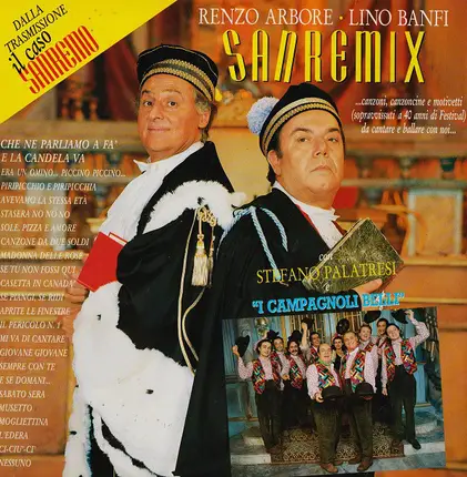 Renzo Arbore • Lino Banfi Con Stefano Palatresi E I Campagnoli Belli - Sanremix
