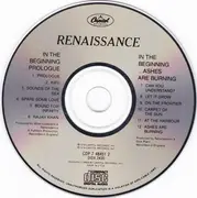 CD - Renaissance - In The Beginning... Prologue/Ashes Are Burning