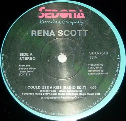 Rena Scott - I Could Use A Kiss