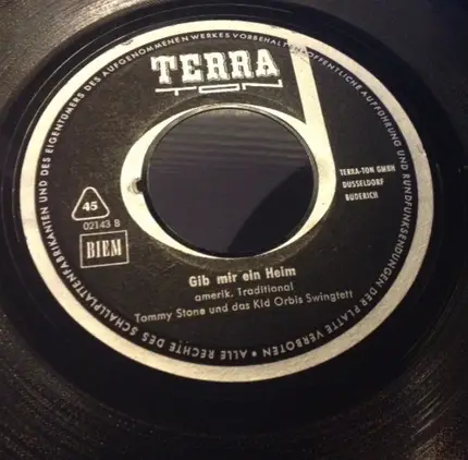 Renata Monte Gesang Mit Dem Tonio Caligula Ensemble / Tommy Stone Und Das Kid Orbis Swingtett - Wir Wollen Niemals Auseinander-Gehn / Gib Mir Ein Heim