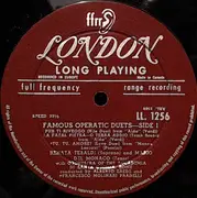 LP - Renata Tebaldi , Mario Del Monaco - Famous Operatic Duets