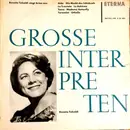 LP - Renata Tebaldi - Grosse Interpreten
