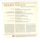10'' - Renata Tebaldi - Ein Sängerportrait