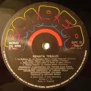 LP - Verdi, Mozart a.o. - Renata Tebaldi - Mono