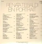 Double LP - Renata Tebaldi - Ein Portrait