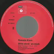 7inch Vinyl Single - Renate Kern - Wenn Du Gehst