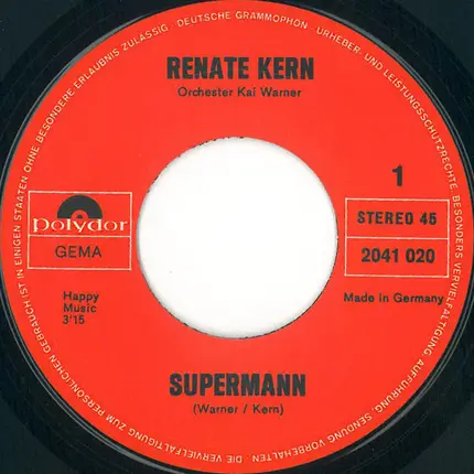 Renate Kern - Supermann / Silber Und Gold