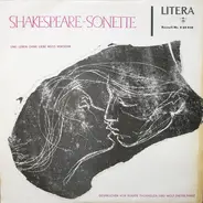 Renate Thormelen , Wolf-Dieter Panse - Shakespeare-Sonette (Und Leben Ohne Liebe Muss Vergehn)