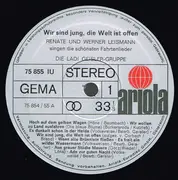 LP - Renate Und Werner Leismann - Wir Sind Jung, Die Welt Ist Offen