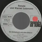 7inch Vinyl Single - Renate Und Werner Leismann - Ein Schlafsack Und Eine Gitarre
