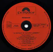 LP - Renaud - Le Retour De Gérard Lambert