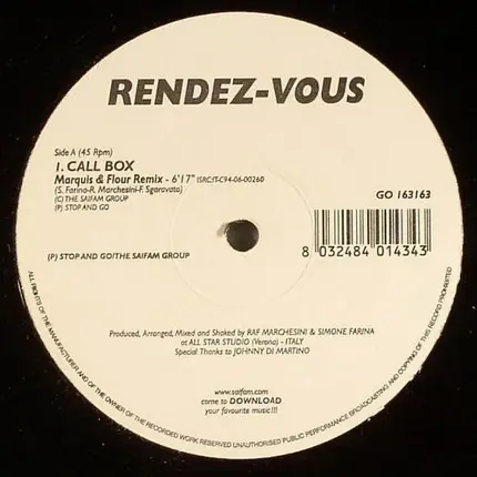 Rendez-Vous - Call Box